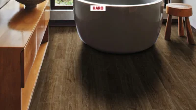 Haro laminatgulv Aqua - Plankegulv, Eg Eleganza røget