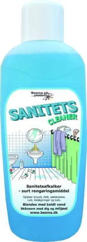 Sanitets Cleaner – Rengøringsmiddel og afkalkning til sanitet - RESTSALG