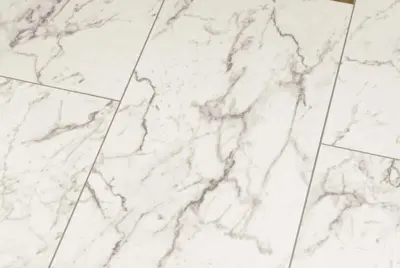 Laminat, Line Stone flise - Carrara Marble, D2921 