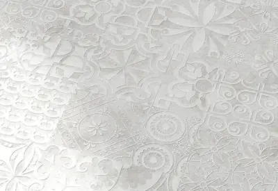 Quadraic Relief White, Q006 