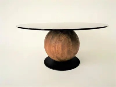 August sofabord Ø70 cm.