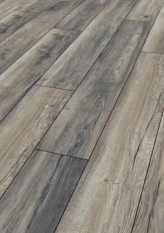 Kronotex Robusto 12 mm. laminatgulv - Harbour Oak Grey 