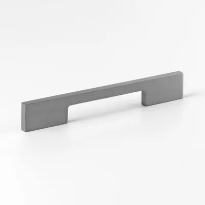 Bøjle greb med firkantede sokler 160 mm.