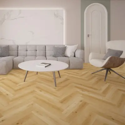 LVT vinylklik - Kingsize, Lys Natur - Sildeben 185