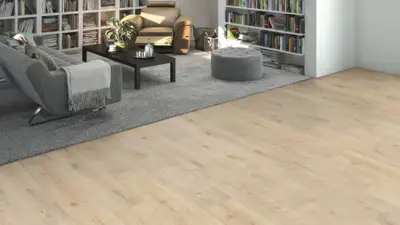 Laminatgulv, Plankegulv Eg Siena fløjlshvid