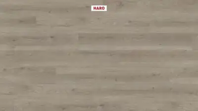 Haro laminatgulv Aqua - Plankegulv, Eg Flavia grå