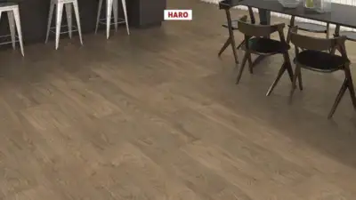 Haro laminatgulv Aqua - Plankegulv, Elm Vario