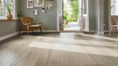 Haro laminatgulv - Plankegulv, Eg Bari Grå