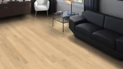 Sildebensparket Allegro - Eg invisible Naturale børstet nD 