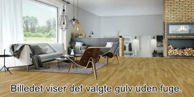 Junckers 14 mm. massiv Eg skibsparket Classic, Olieret 
