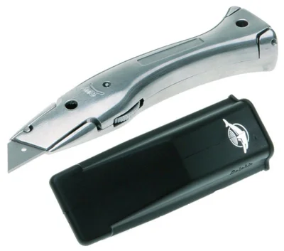 Delphin kniv med skede 