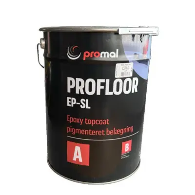 Gulvmaling - Promal, EP-SL, indfarvet epoxybelægning - sæt - 20 kg