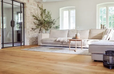 Timberman Wideplank - Eg Country, børstet natur 