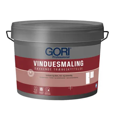 GORI Vinduesmaling, Dækkende træbeskyttelse 
