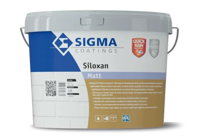 Siloxan Matt hvid 