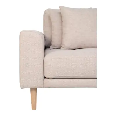 Lido Lounge Sofa - højre- eller venstrevendt i sandfarvet