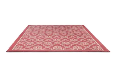 Laura Ashley - Porchester Poppy Red, Udendørstæppe