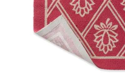 Laura Ashley - Porchester Poppy Red, Udendørstæppe