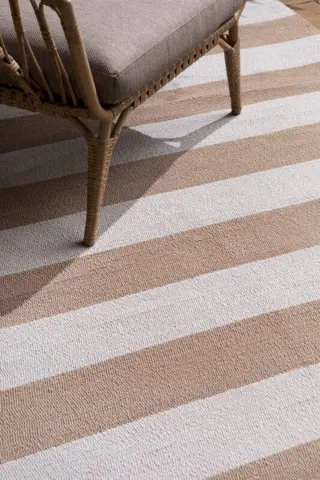 Laura Ashley - Lille Pale Ochre, Udendørstæppe