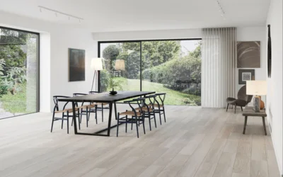 Moland Bastion Vinyl Wideplank, Kalket eg, 220x1828 mm. 
