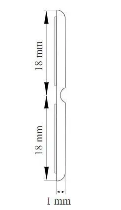 Primo, selvklæbende Blød Vinkelliste, Eg 