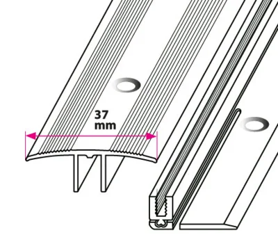 Dilatationsprofil, 7-17 mm. dilatationsprofil Flex 