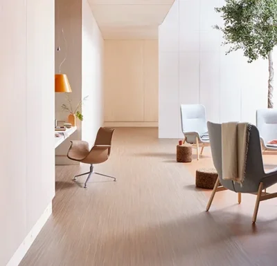 Marmoleum Striato - Red horse 