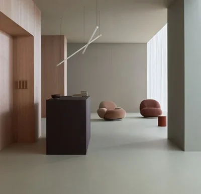 Marmoleum Cocoa - Stracciatella 