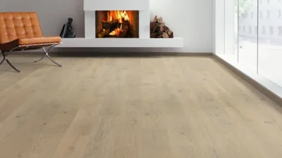 Haro plankegulv -  Eg sand grå Universal børstet nD