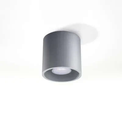 Loftslampe ORBIS 1 grå