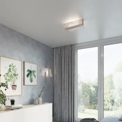 Loftslampe FENIKS 2 naturtræ