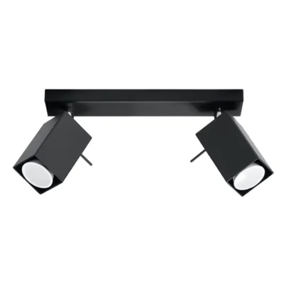Loftslampe MERIDA 2 sort