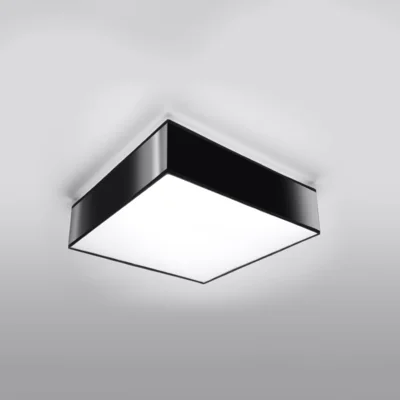 Loftslampe HORUS 35 sort
