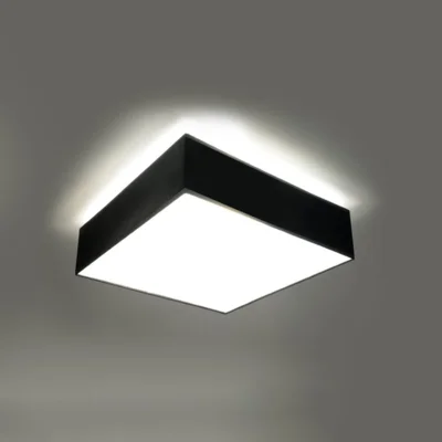Loftslampe HORUS 35 sort