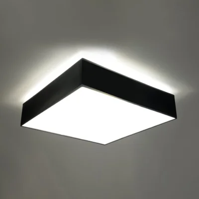 Loftslampe HORUS 45 sort