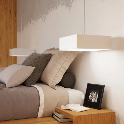 Loftslampe HORUS 45 hvid