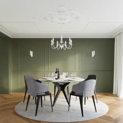 Lysekrone MINERWA 3 hvid