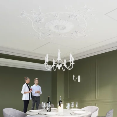 Lysekrone MINERWA 3 hvid