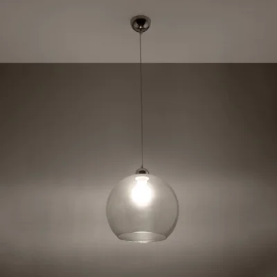 Hængende lampe BALL gennemsigtig