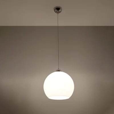 Hængende lampe BALL hvid