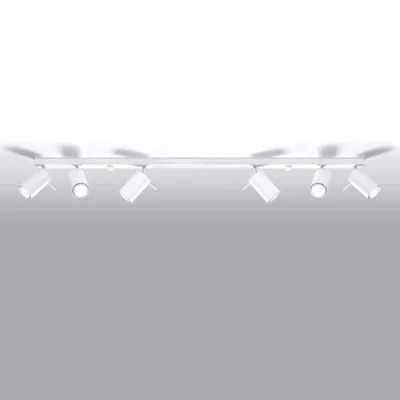 Loftslampe RING 6L hvid