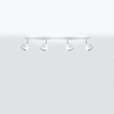 Loftslampe OCULARE 4L hvid