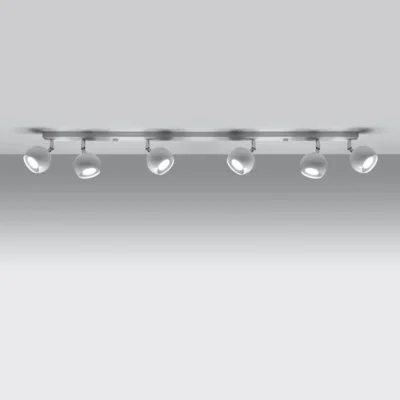 Loftslampe OCULARE 6L hvid