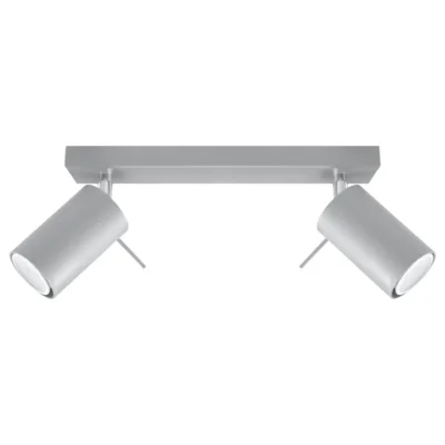 Loftslampe RING 2 grå