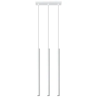 Pendellampe PASTELO 3 hvid