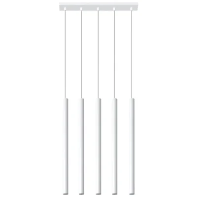 Pendellampe PASTELO 5 hvid