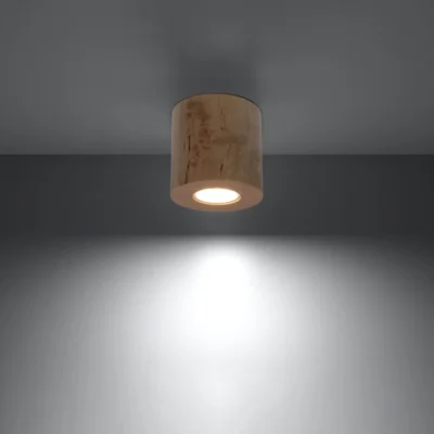 Loftslampe ORBIS naturtræ