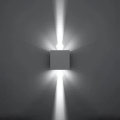 Væglampe LUCA hvid LED IP54