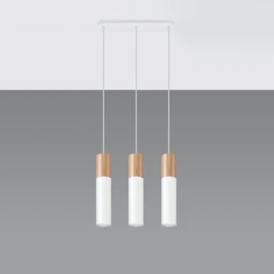 Pendel lampe PABLO 3 hvid