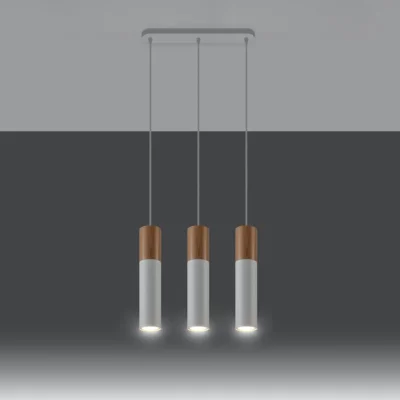 Pendel lampe PABLO 3 hvid